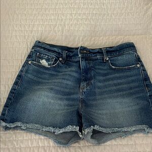 LOFT Dark Blue Jean Shorts